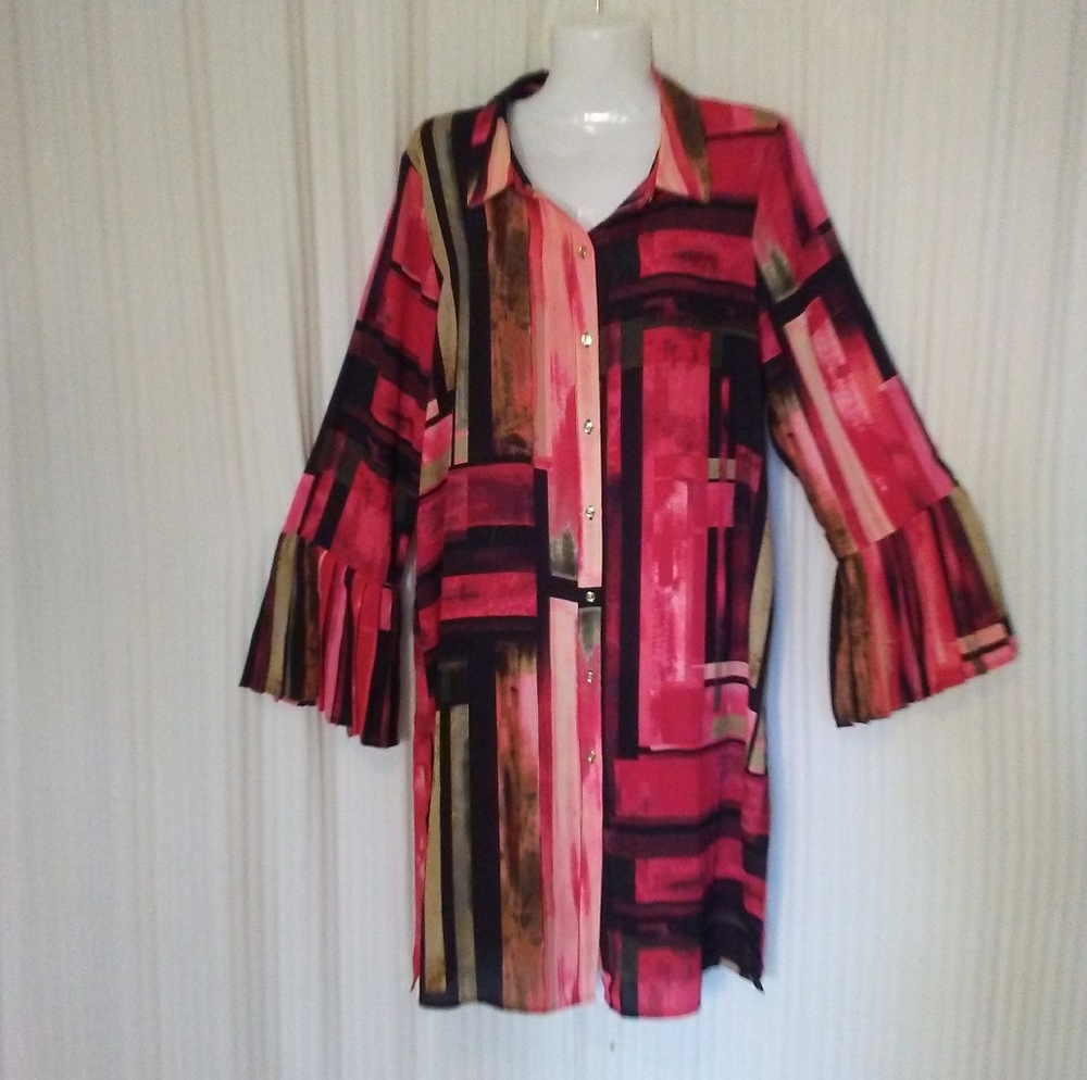 NWOT Rafaela Long Blouse